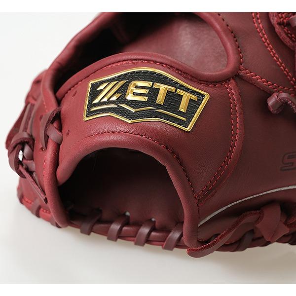 【ZETT】美品　ZETT 軟式野球用グローブ 右投げ用 　ボルドーブラウン ゼット（ZETT） 交換無料 野球 軟式 グローブ 大人 ソフトステア
