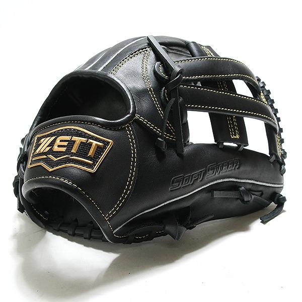【美品】ZETT ゼット 軟式グローブ ソフトステア BRGB35540 ソフトステア 交換無料 野球 グローブ 大人 右投げ ゼット ZETT 軟式