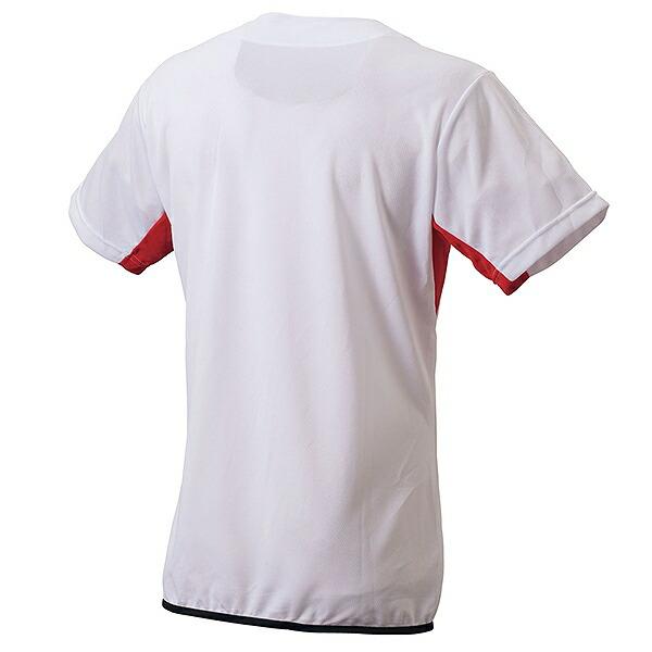エスエスケイ（SSK） 野球 2ボタンベースボールTシャツ 半袖 大人 練習
