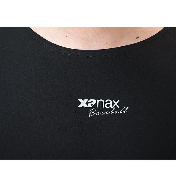 野球 アンダーシャツ 半袖 大人 ローネック 丸首 XANAX ザナックス ストレッチアンダーシャツ インナーシャツ スポーツウェア 下着 ゆったり 日本製 BUS574 | ザナックス | 07
