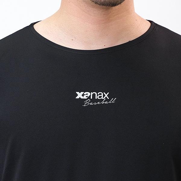 ザナックス 野球 アンダーシャツ 長袖 大人 ローネック 丸首 XANAX