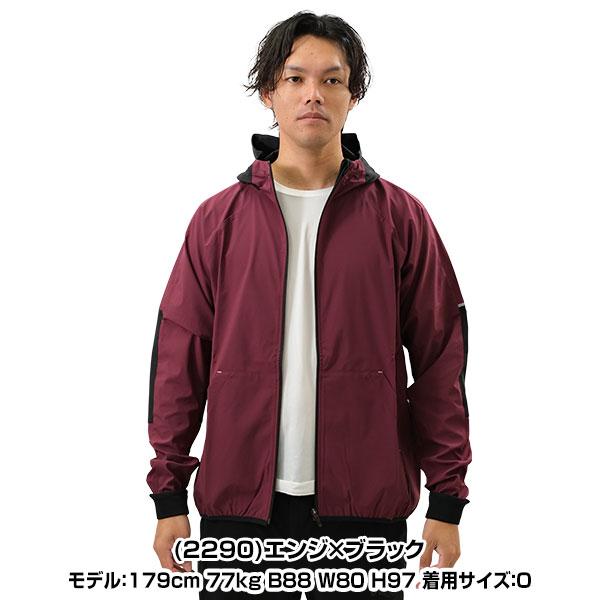 野球 ウインドブレーカージャケット マウンテンパーカー 大人 SSK ボンディングパーカー 長袖 フルジップ フード付 フーディー BWP2001 | エスエスケイ（スポーツ用品） | 05