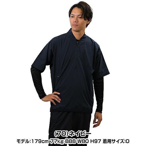 エスエスケイ（SSK） 野球 ハーフジップ ボンディングジャケット V