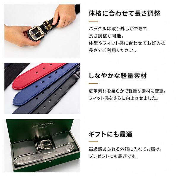 コアエナジー 文字刺繍無料 交換無料 野球 ベルト 大人 黒 紺 青 赤 緑