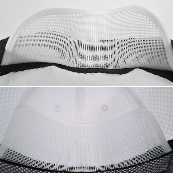 野球 帽子 白 レワード オールメッシュ メンズ ジュニア 練習帽 キャップ 六方 CP-112 | レワード | 04