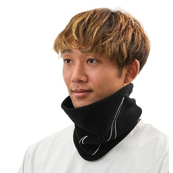 ナイキ.防寒セット.手袋&ネックウォーマー NIKE（ナイキ） 野球 ネックウォーマー 黒 冬用 フリース ネック