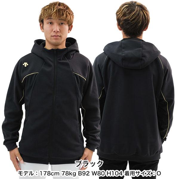 都市対抗野球大会出場　きらやか銀行　野球部　DESCENTE　フリースパーカー 都市対抗野球大会出場 きらやか銀行 野球部 DESCENTE フリースパーカー