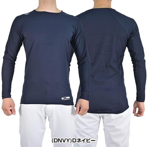 DESCENTE（デサント） アンダーシャツ 野球 丸首 長袖 リラックス