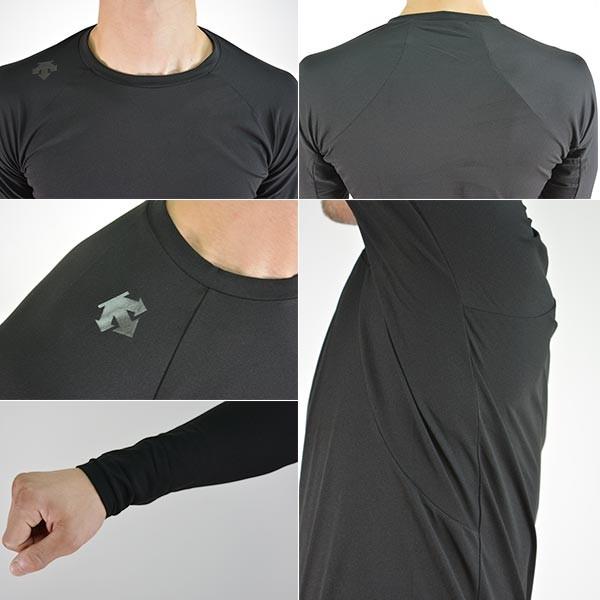 DESCENTE（デサント） アンダーシャツ 野球 丸首 長袖 リラックス