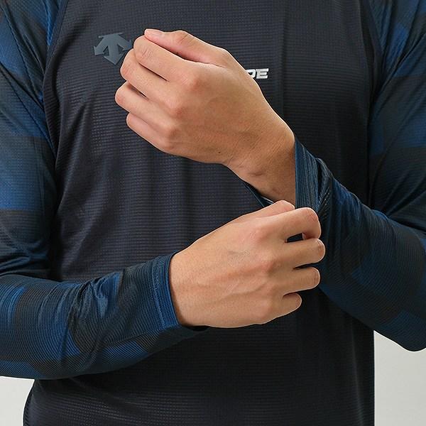 DESCENTE（デサント） 野球 アンダーシャツ 大人 冬用 長袖 丸首