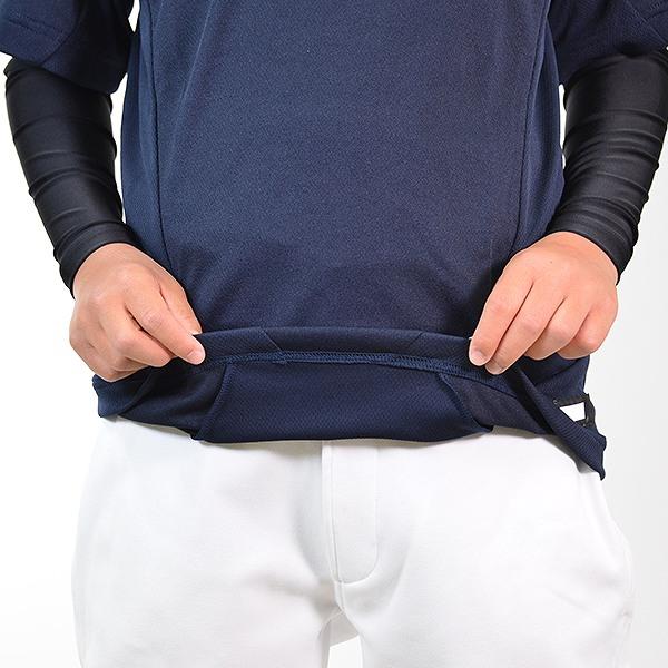 DESCENTE 野球 ベースボールシャツ ジュニア 半袖 デサント V