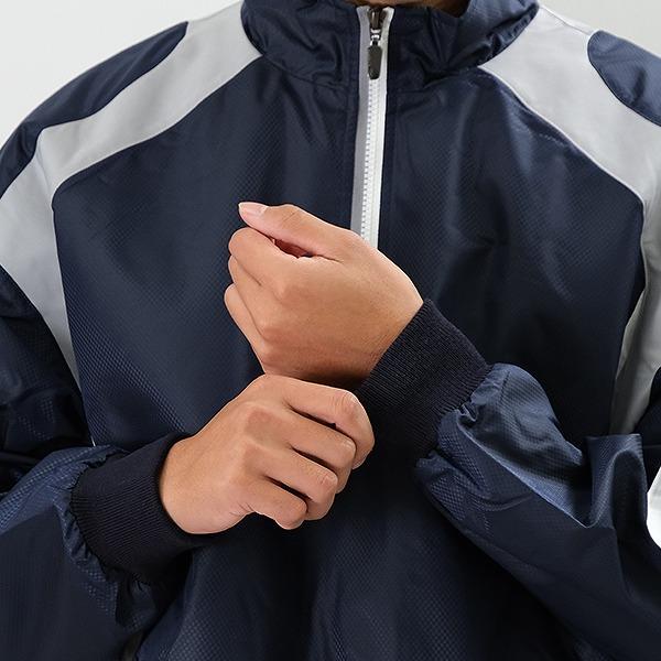 DESCENTE 野球 長袖プルオーバーコート Vジャン シャカシャカ DESCENTE 野球 長袖プルオーバーコート Vジャン シャカシャカ