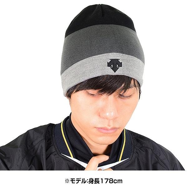 DESCENTE（デサント） ニット帽 防寒 リバーシブルニットキャップ 再帰