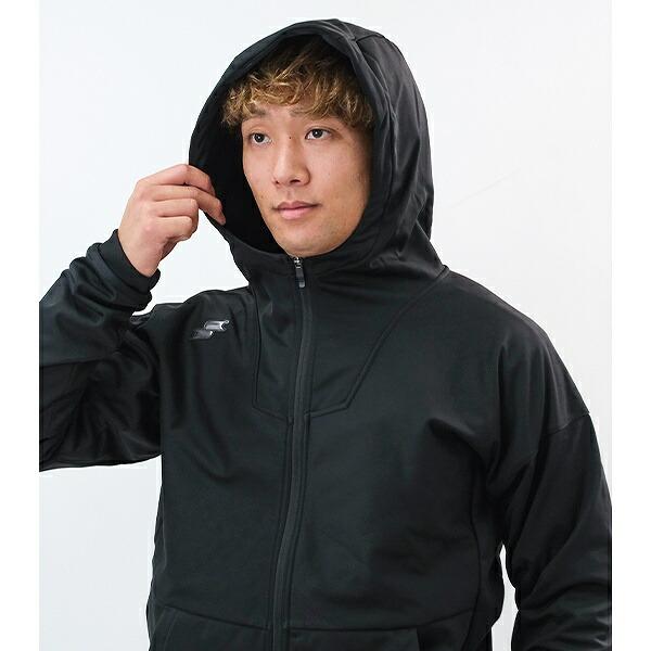 エスエスケイ（SSK） 長袖フルZIPボンディングスウェット シャツ 防寒