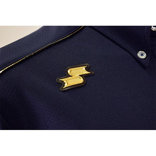 国士舘 硬式野球部 ポロシャツとパーカー コーコス信岡 A-187 裾ジャージ半袖ポロ ＜レディス対応＞／JIS