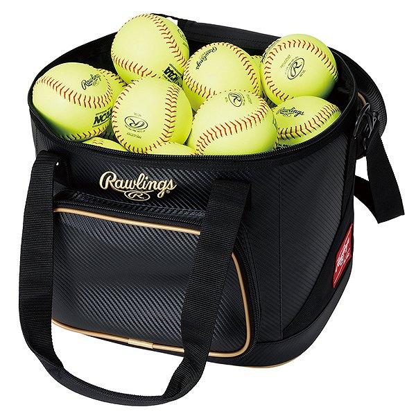 ローリングス メンズ レディース ボールバッグ 野球用品 ボールケース 硬式 軟式 部活 草野球 ブラック 黒 送料無料 Rawlings EBB14S02 Rawlings（ローリングス） 野球 ボールバッグ 硬式球5ダース(60個)収納