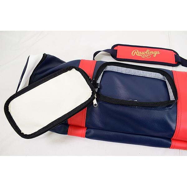 野球 バットケース 6本入れ ローリングス ソフトボールバット7本収納可 EBC10F01 | Rawlings | 06