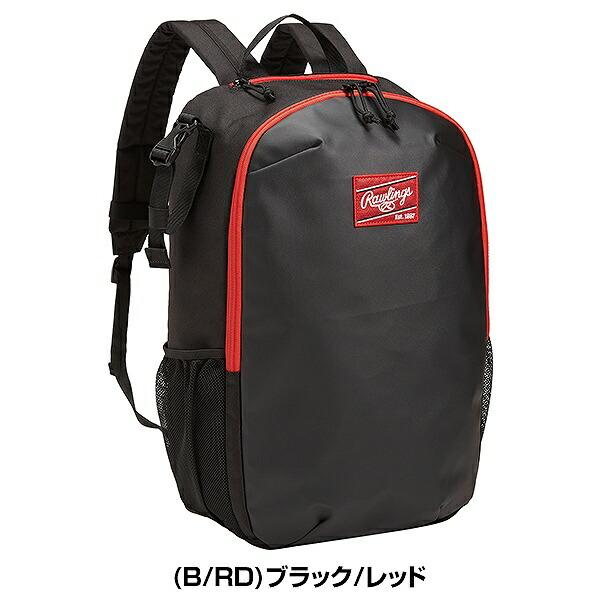 交換無料 野球 リュック 大人 大容量 ローリングス PVC コンビネーション バックパック リュックサック デイパック 35L チェストベルト グラブホルダー EBP14F02 | Rawlings | 03