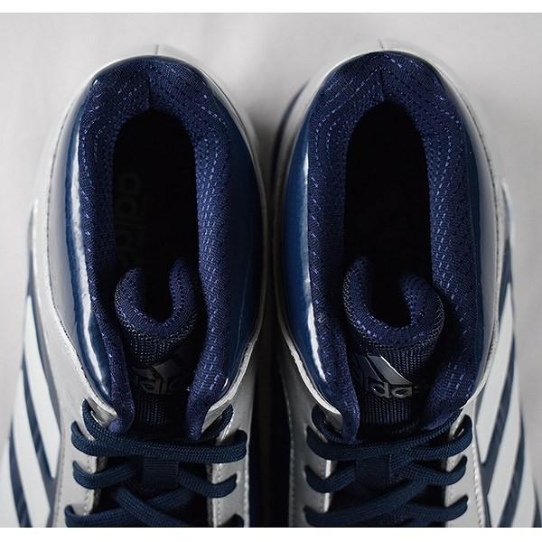 在庫処分 アディダス 固定ポイント スパイク アディゼロ スタビル スタッド 大人 ミッド 60 合成底 EPC49 野球 アウトレット Pカバー(P革)加工可 | adidas | 04