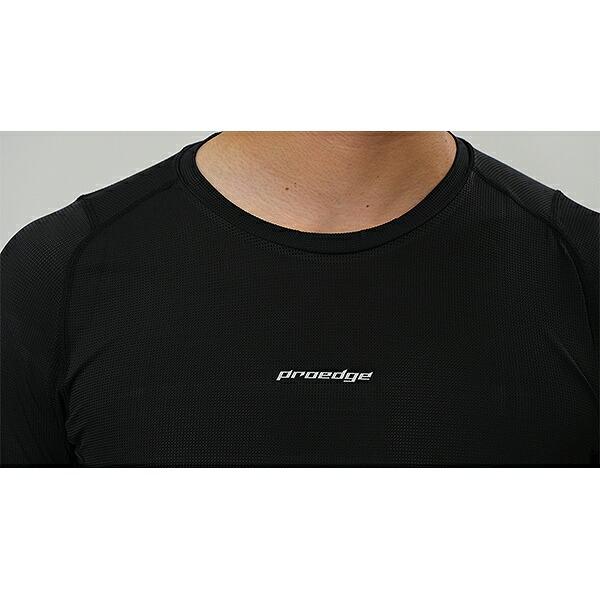 proedge 野球 アンダーシャツ 大人 夏用 半袖 丸首 フィット