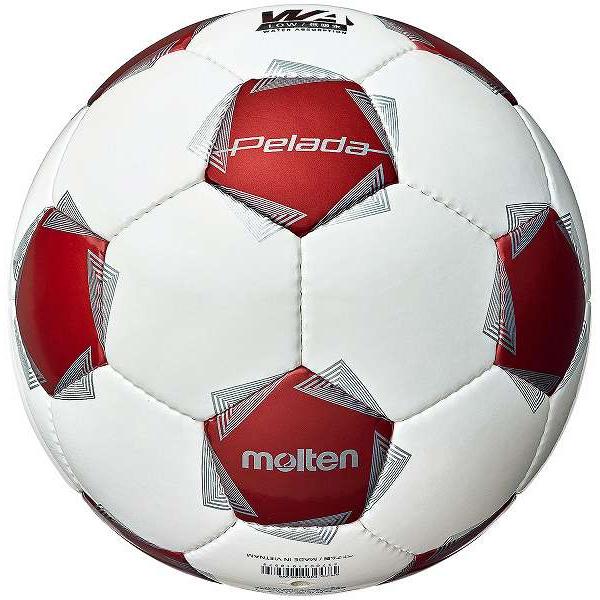 molten モルテン サッカーボール ペレーダ 4000 4号 白赤 検定球
