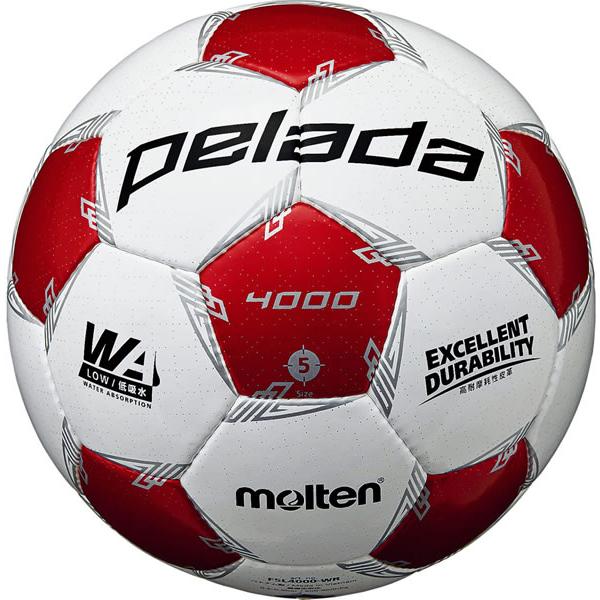 モルテン サッカーボール ペレーダ 4000 値引きする 最安値級価格 5号球 F5L4000-WR 検定球
