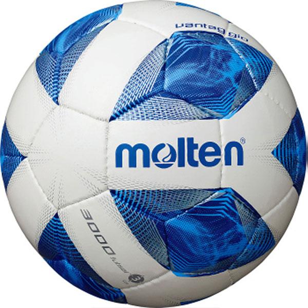 molten フットサルボール ヴァンタッジオ3号フットサル3000 3号 検定球 ホワイト×ブルー F8A3000 | molten