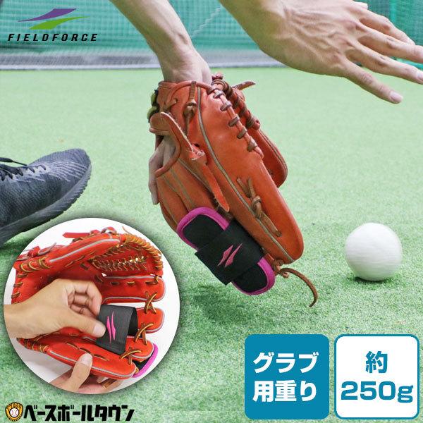 大切な 野球 練習 グラブウェイト グラブに取り付ける重り おもり 守備練習 グローブ Fgwt 250g フィールドフォース トレーニング Cisama Sc Gov Br