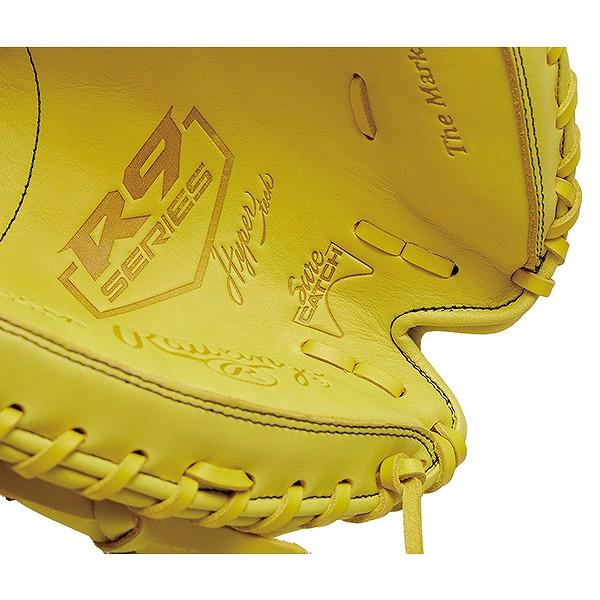 軟式野球　キャッチャーミット　一般　大人用　ローリングス　イエロー　即戦力 軟式野球 キャッチャーミット 一般 大人用 ローリングス