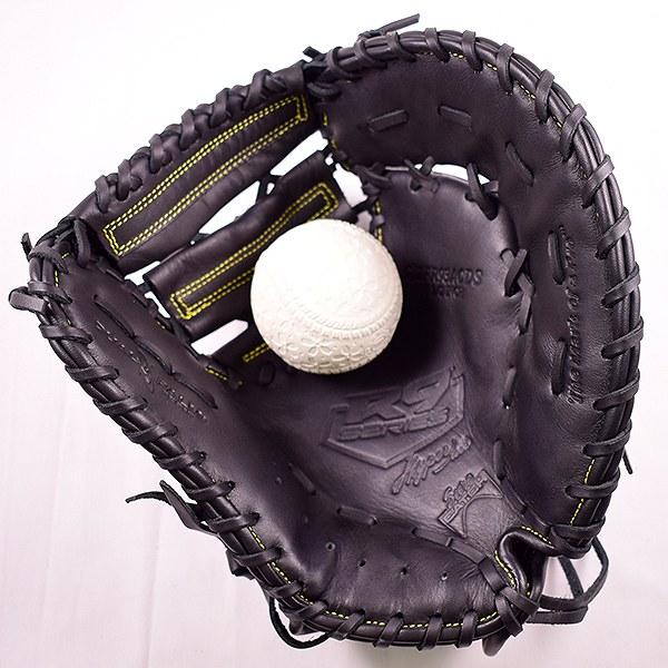 交換無料 ローリングス ジュニア ファーストミット 野球 少年軟式 右投げ 一塁手用 サイズ11.5 ブラック GJ2FR93ACDS HYPER  TECH R9 型付け可能(G)