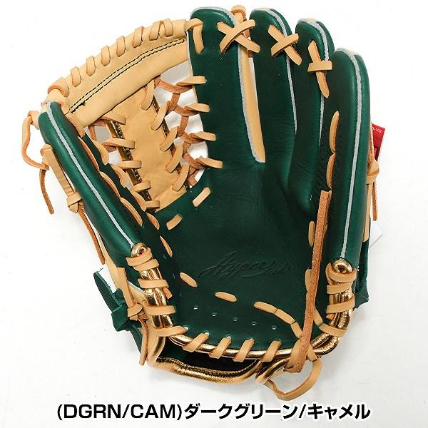 ローリングス グローブ 内野 オールラウンド 右投げ グリーン キャメル 美品 Rawlings（ローリングス） 交換無料 野球 グローブ 軟式 ジュニア 子供