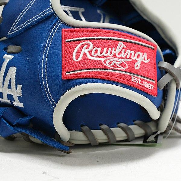 Rawlings Wing Tip 野球グラブ 軟式 左投用（RH） ドジャース ローリングス HYPER TECH MLB TEAM ロサンゼルス・ドジャース