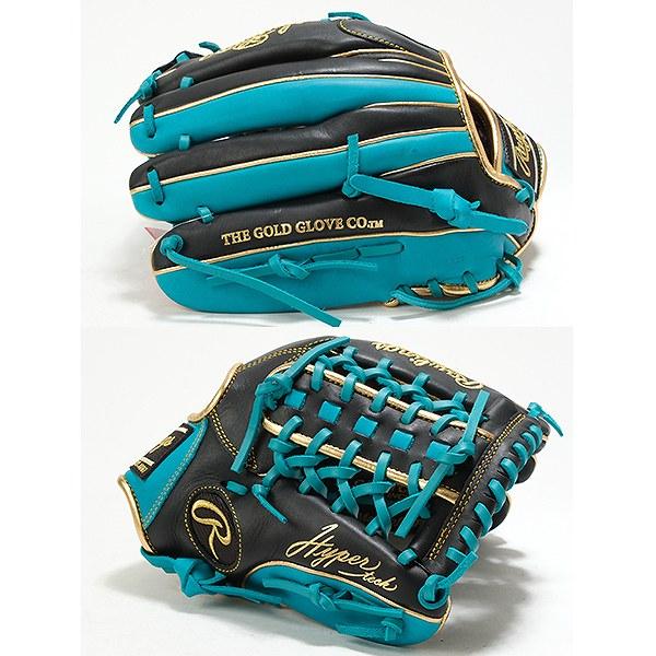ローリングス Rawlings 野球 少年軟式グローブ JR HYPER 軟式ジュニア HYPER TECH MLB TEAM [オールラウンド用] サイズ L