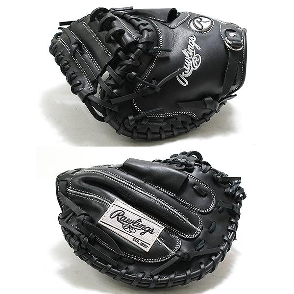 交換無料 野球 キャッチャーミット 軟式 ジュニア 子供 左投げ ローリングス Rawlings HYPER TECH R9 ブラック 捕手用 サイズ31.5 GJ6R92AFS 型付け可能(G)