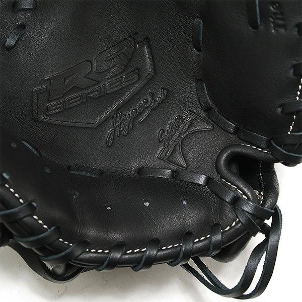 交換無料 野球 ファーストミット 軟式 ジュニア 子供 右投げ ローリングス Rawlings HYPER TECH R9 ブラック 一塁手用 サイズ11.5 GJ6R93ACDS 型付け可能(G)