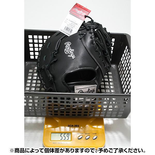 交換無料 野球 ファーストミット 軟式 ジュニア 子供 右投げ ローリングス Rawlings HYPER TECH R9 ブラック 一塁手用 サイズ11.5 GJ6R93ACDS 型付け可能(G)