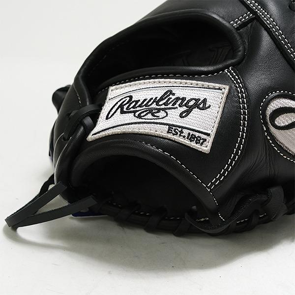 交換無料 野球 ファーストミット 軟式 ジュニア 子供 右投げ ローリングス Rawlings HYPER TECH R9 ブラック 一塁手用 サイズ11.5 GJ6R93ACDS 型付け可能(G)