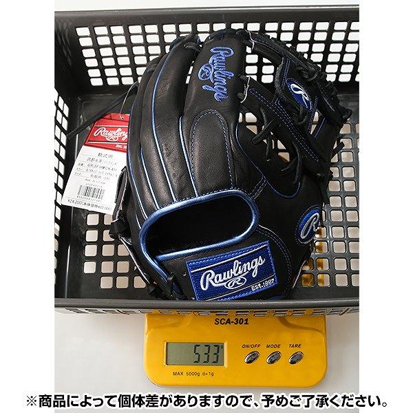 ローリングスグラブ袋おまけ 交換無料 ローリングス HOH METALLIC 野球 グローブ 軟式 内野手用 右投げ 11.5 GR3FHMCK4H B/RY LH 型付け可能(G)｜bbtown｜10