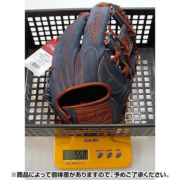 ミズノ製グラブ袋おまけ 交換無料 野球 グローブ 軟式 大人 右投げ ローリングス HOH ヘリテージプロ ジーンズ 内野手 サイズ11.25 GR3FR6N62-N｜bbtown｜10