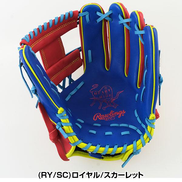 ローリングスグラブ袋おまけ 交換無料 野球 グローブ 軟式 右投げ ローリングス HOH MLB COLOR SYNC 内野手用 11.5 GR3HMCK4H 一般 型付け可能(G)｜bbtown｜05