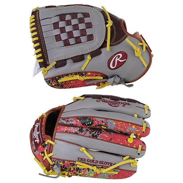 Rawlings ローリングス　HOH graphic 軟式用グローブ　左利き Rawlings（ローリングス） 交換無料 野球 グローブ 軟式 左投げ HOH