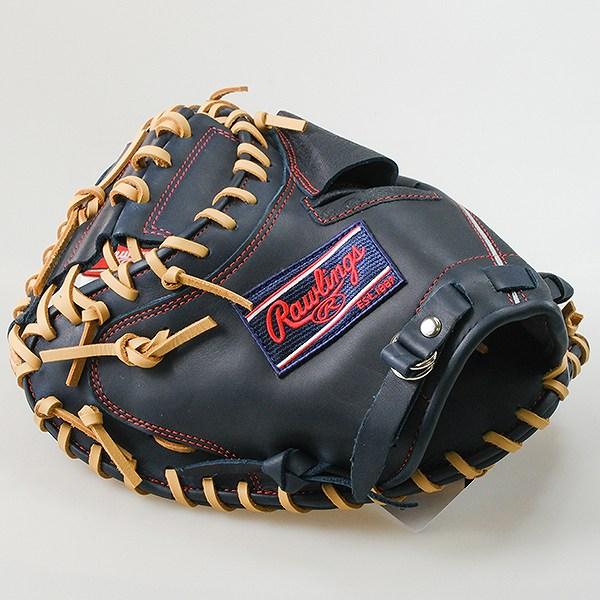 【未使用】ローリングス ハイパーテックR9 捕手用ミット 左投 一般軟式 タグ付 未使用】ローリングス ハイパーテックR9 捕手用ミット 左投 一般軟式