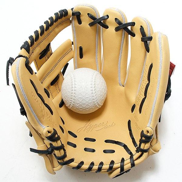 【美品】　野球 グローブ 軟式 大人 右投げ ローリングス ハイパーテック　@ ハイパーテック 交換無料 野球 グローブ 軟式 大人 右投げ
