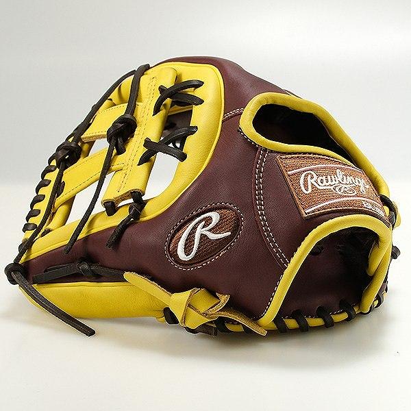 た*ら様 Rawlings HOH軟式グローブ ブラウン/イエロー Rawlings（ローリングス） 交換無料 野球 グローブ 軟式 HOH MLB COLOR