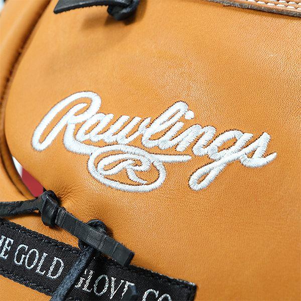 ローリングスグラブ袋おまけ 交換無料 野球 ファーストミット 軟式 ローリングス HOH THE RAWLINGS グローブ 右投用 12.5 リッチタン GR4HR3ACD 2024｜bbtown｜12