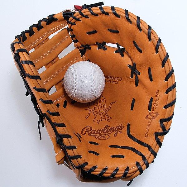 ローリングスグラブ袋おまけ 交換無料 野球 ファーストミット 軟式 ローリングス HOH THE RAWLINGS グローブ 右投用 12.5 リッチタン GR4HR3ACD 2024｜bbtown｜06