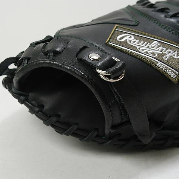 ローリングス キャッチャーミット グローブ ブラック 大人用 軟式