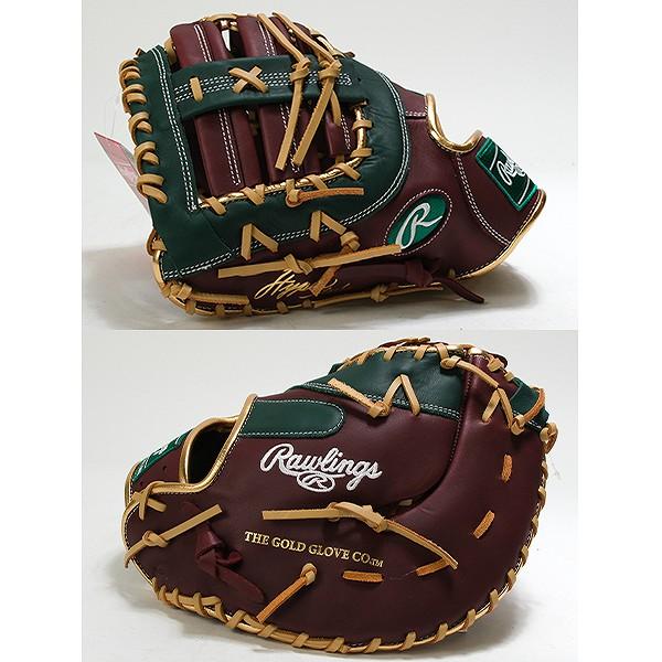 ファーストミット　左投げ　軟式　野球　ローリングス　GR5FHTCM53 Rawlings（ローリングス） 交換無料 野球 ファーストミット 大人 軟式