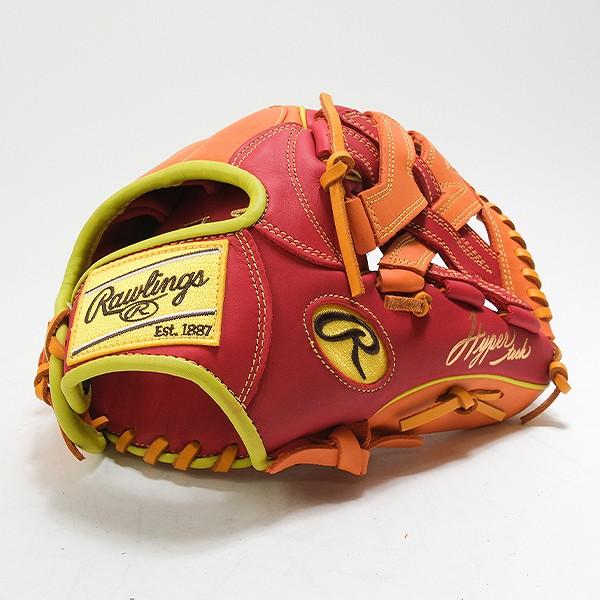 交換無料 野球 グローブ 大人 軟式 ローリングス HYPER TECH COLOR SYNC オールラウンド サイズ：11.75 GR5FHTCN55W 右投げ 型付け可能(G)_7