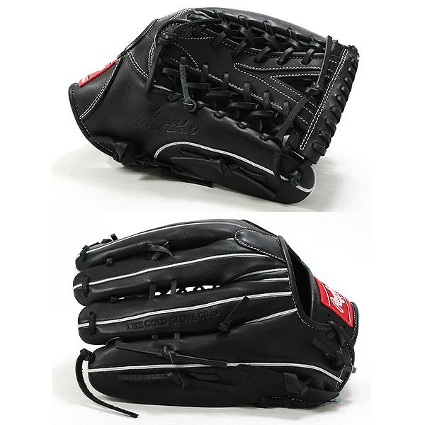 Rawlings 野球グローブ 黒 右投げ用　一般軟式　高級 3429-0214-1.jpg